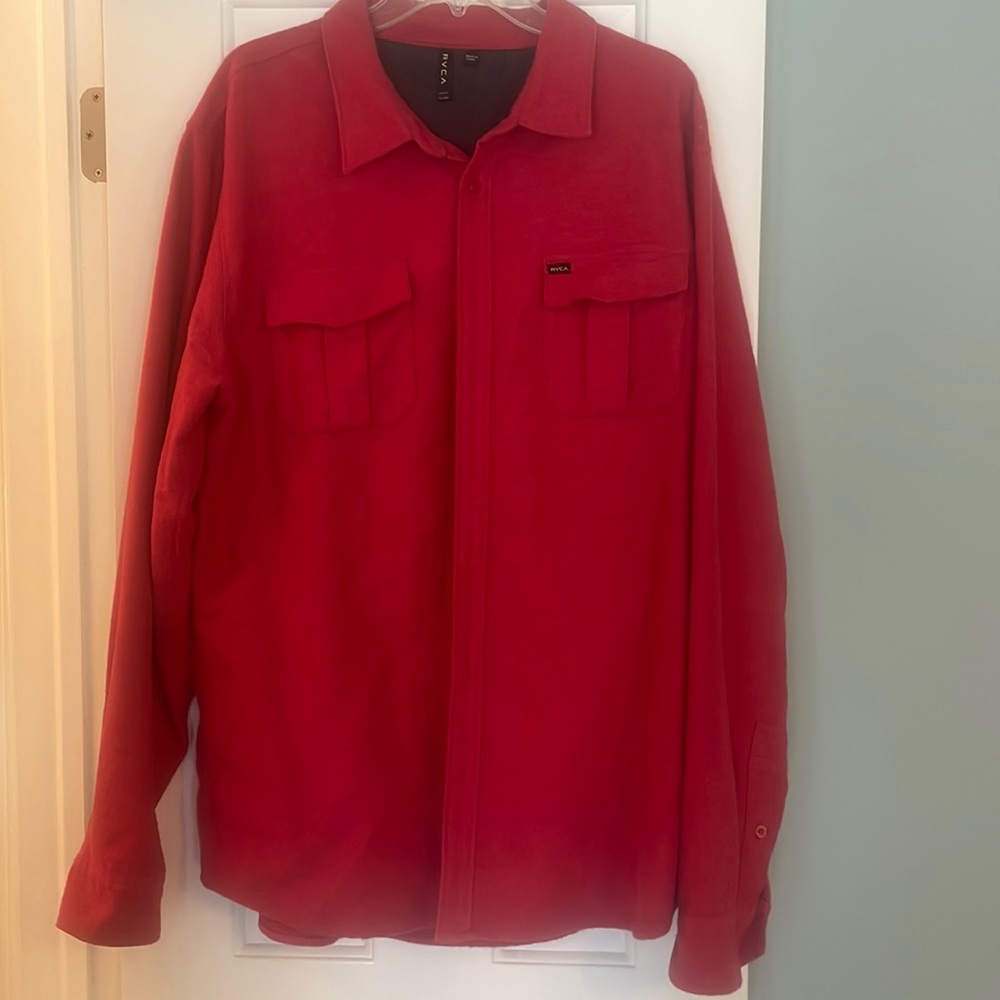 Men’s RVCA XXL Heavy Cotton Button Down